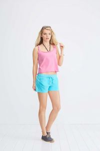 CCL1537 - LADIES' FRENCH TERRY SHORTS