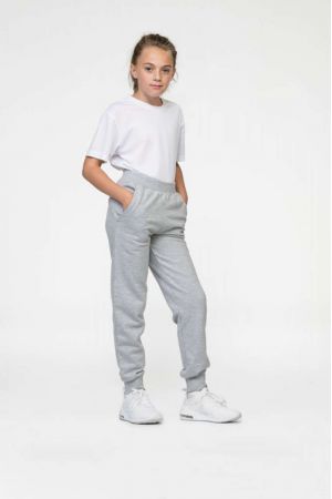 AWJH74J - KIDS TAPERED TRACK PANTS - Just Hoods