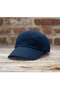 AN176 - SOLID LOW-PROFILE BRUSHED TWILL CAP - Anvil