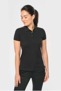 WK271 - LADIES' SHORT-SLEEVED CONTRASTING DAYTODAY POLO SHIRT - Kariban