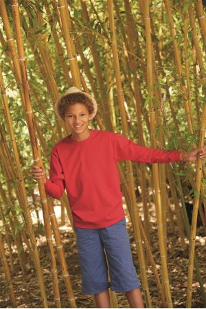 0610070 - FRUIT OF THE LOOM - Kids Valueweight Long Sleeve T - Fruit of the Loom