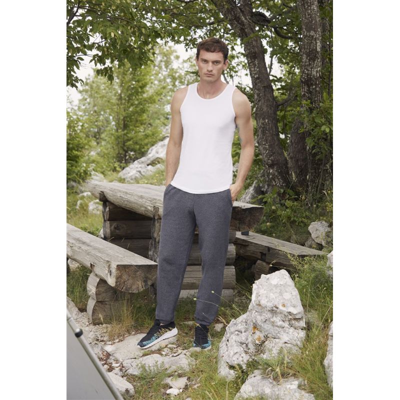 0640260 - FRUIT OF THE LOOM - Unisex Elasztikus passzéjú Melegítő Nadrág - Fruit of the Loom