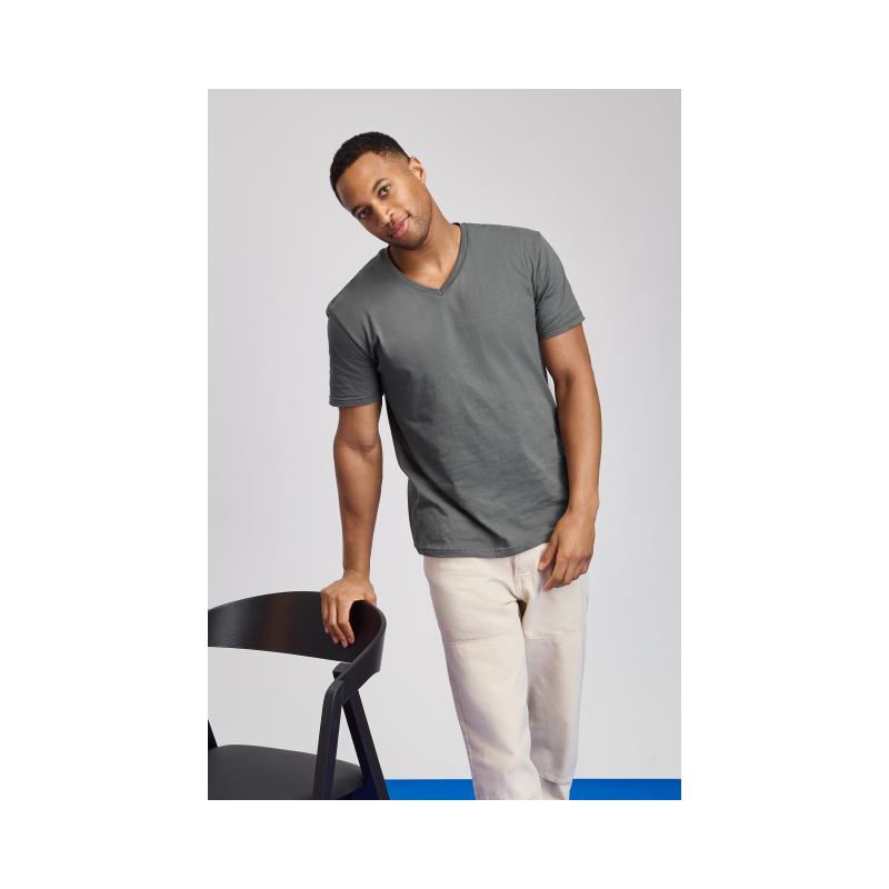 SOFTSTYLE® FELNŐTT V-NYAKÚ PÓLÓ GI64V00 - SOFTSTYLE® FELNŐTT V-NYAKÚ PÓLÓ - Gildan