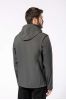 KA422 - UNISEX 3-LAYER SOFTSHELL HOODED JACKET WITH REMOVABLE SLEEVES Kép 2.