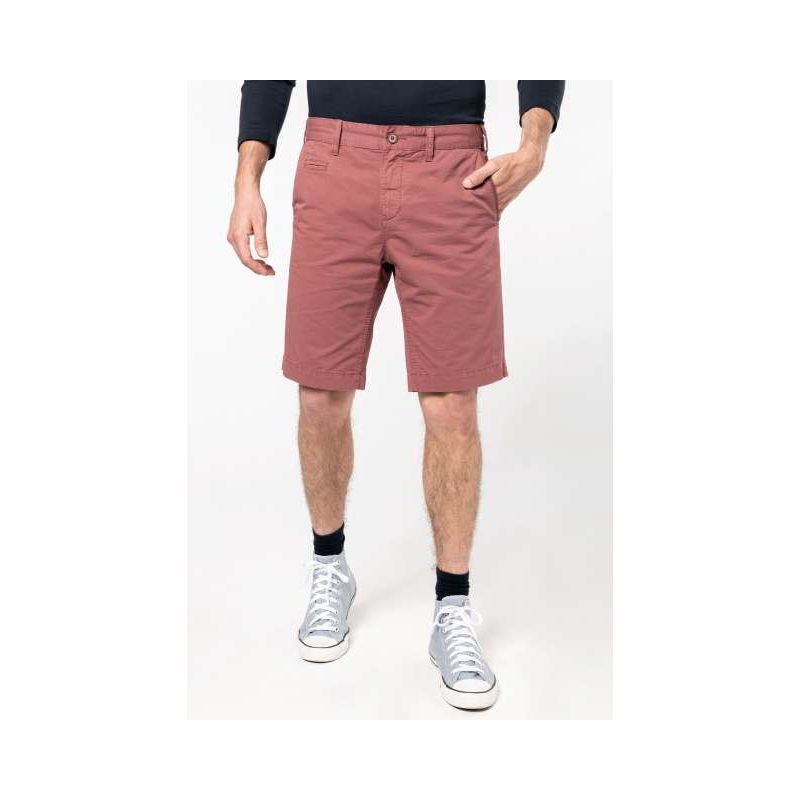 KA752 - MEN'S WASHED EFFECT BERMUDA SHORTS - Kariban