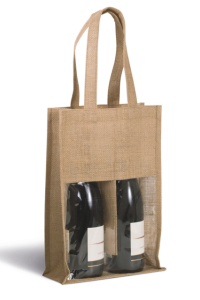 KI0268 - JUTE BOTTLE BAG - Kimood