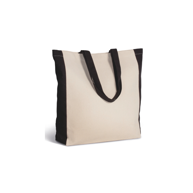 KI0275 - KÉT SZÍNŰ BEVÁSÁRLÓTÁSKA - Kimood