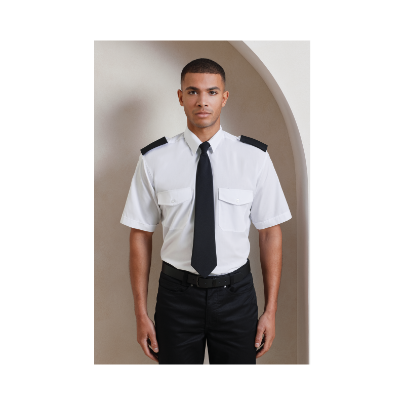 PR212 - MEN’S SHORT SLEEVE PILOT SHIRT - Premier