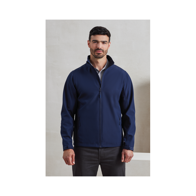 MEN’S WINDCHECKER® PRINTABLE & RECYCLED SOFTSHELL JACKET PR810 - MEN’S WINDCHECKER® PRINTABLE & RECYCLED SOFTSHELL JACKET - Premier