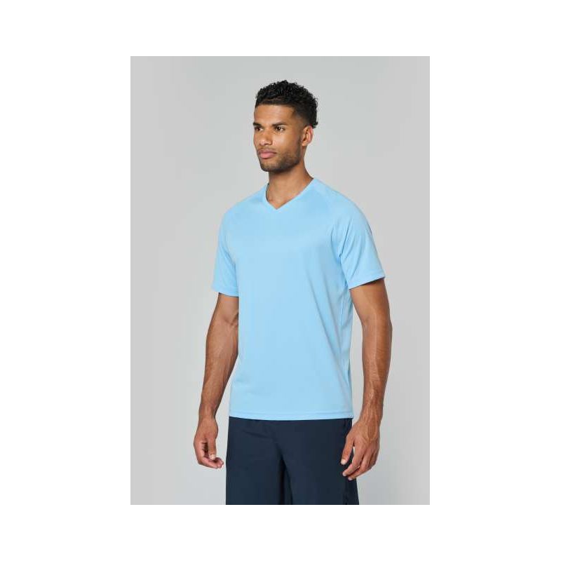 PA476 - MEN’S V-NECK SHORT-SLEEVED SPORTS T-SHIRT - Proact