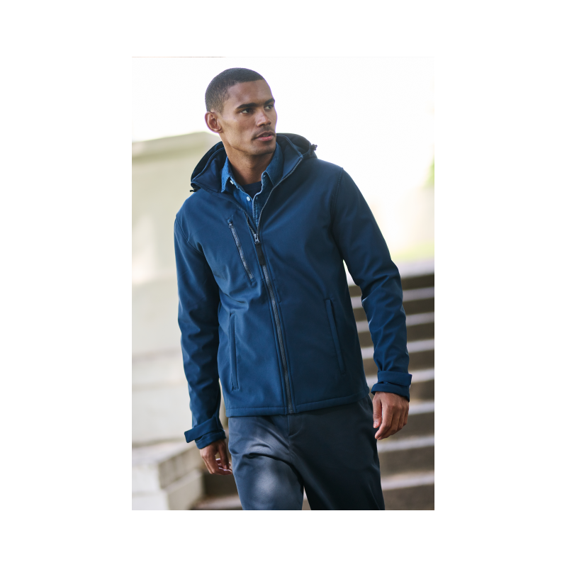 RETRA701 - VENTURER 3 LAYER HOODED PRINTABLE SOFTSHELL JACKET - Regatta