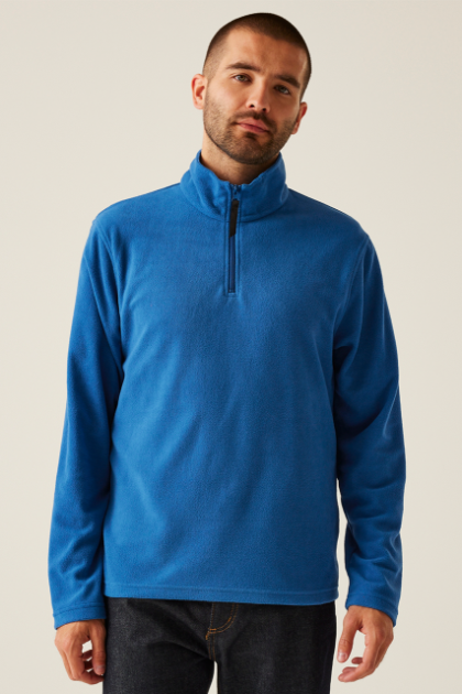 Retrf RETRF549 - MICRO ZIP NECK FLEECE - Polonium Webáruház
