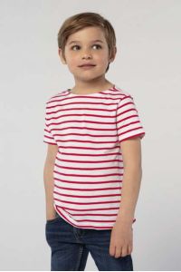 SO01400 - SOL'S MILES KIDS' - ROUND NECK STRIPED T-SHIRT - SOL'S