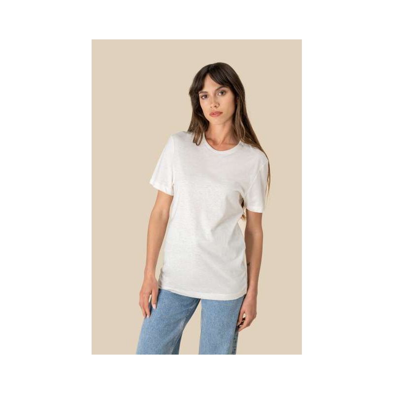 SP325 - KÖRNYEZETBARÁT UNISZEX ORGANIKUS PAMUT ÉS LEN PÓLÓ - Spasso