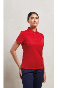 PR616 - LADIES’ COOLCHECKER PIQUE POLO - Premier
